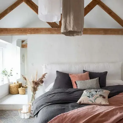 Bed linens - Duvet Cover Stonewashed Zeff Tonnerre 140 X 200 - MAISON VIVARAISE - SDE VIVARAISE WINKLER