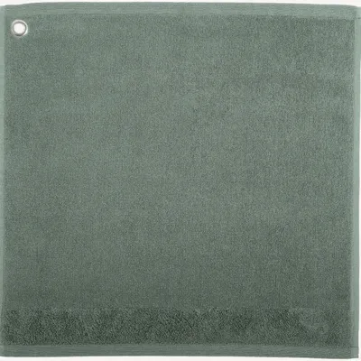 Tea towel - K-Towel Terry W/Eyelet Curl Vert De Gris 50 X 50 - MAISON VIVARAISE - SDE VIVARAISE WINKLER