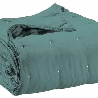 Bed linens - Zeff Bed Runner Prusse 90 X 240 - MAISON VIVARAISE - SDE VIVARAISE WINKLER