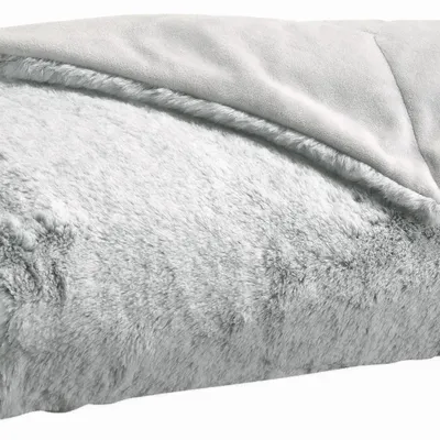 Throw blankets - Kinta Throw Blanket Nuage 130 X 160 - MAISON VIVARAISE - SDE VIVARAISE WINKLER