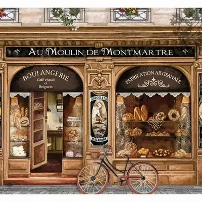 Sets de table - Set de table Boulangerie traditionnelle Assortis 30 x 45 - MAISON VIVARAISE - SDE VIVARAISE WINKLER