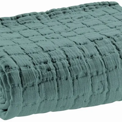 Plaids - Plaid Swami Lichen 130 X 200 - MAISON VIVARAISE - SDE VIVARAISE WINKLER