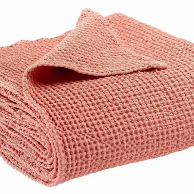Linge de lit - Jeté Maia Pétale 180 x 260 - MAISON VIVARAISE - SDE VIVARAISE WINKLER