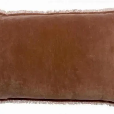 Cushions - Plain Cushion Fara Bois de rose 40 X 65 - MAISON VIVARAISE - SDE VIVARAISE WINKLER