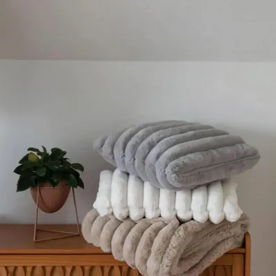Cushions - Cushion Alice Neige 45 X 45 - MAISON VIVARAISE - SDE VIVARAISE WINKLER