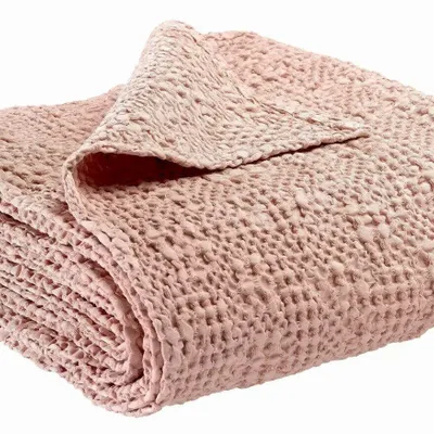 Plaids - Plaid Tana Aubepine 140 x 200 - MAISON VIVARAISE - SDE VIVARAISE WINKLER