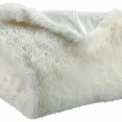 Plaids - Plaid recyclé Nolan Neige 130 x 170 - MAISON VIVARAISE - SDE VIVARAISE WINKLER