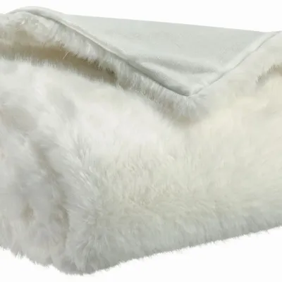 Throw blankets - Nolan Comforter Neige 85 X 200 - MAISON VIVARAISE - SDE VIVARAISE WINKLER