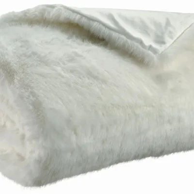 Plaids - Maxi plaid recyclé Nolan Neige 180 x 220 - MAISON VIVARAISE - SDE VIVARAISE WINKLER