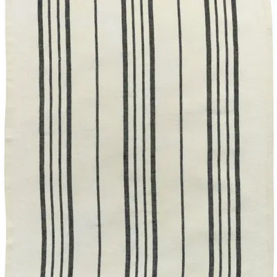 Dish towels - Karma Tea Towel Écru/Noir 55 X 75 - MAISON VIVARAISE - SDE VIVARAISE WINKLER
