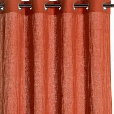 Curtains and window coverings - Zeff Curtain Rooibos 140 X 280 - MAISON VIVARAISE - SDE VIVARAISE WINKLER