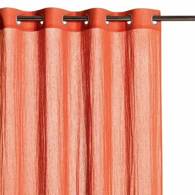 Curtains and window coverings - Zeff Voile Curtain Rooibos 140 X 280 - MAISON VIVARAISE - SDE VIVARAISE WINKLER