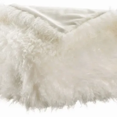 Throw blankets - Betani Throw Blanket Neige 130 X 160 - MAISON VIVARAISE - SDE VIVARAISE WINKLER