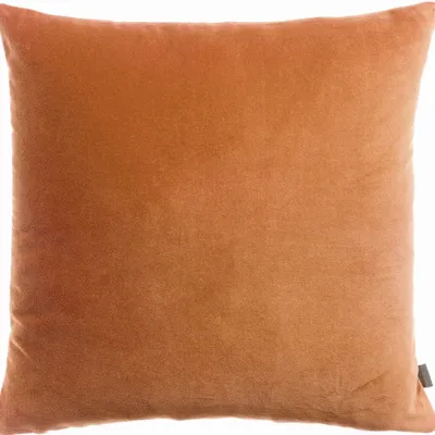 Cushions - Plain Cushion Elise Rouille 45 X 45 - MAISON VIVARAISE - SDE VIVARAISE WINKLER