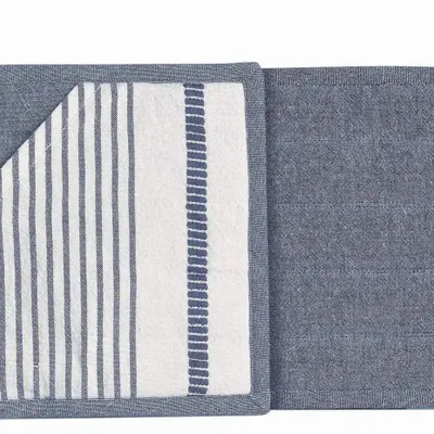 Potholders - 2-in-1 Pot Holder Ares Ombre 20 X 20 - MAISON VIVARAISE - SDE VIVARAISE WINKLER