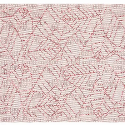 Table cloths - Gena Placemat Set Rouge 33 X 45 - MAISON VIVARAISE - SDE VIVARAISE WINKLER