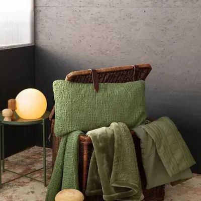 Plaids - Plaid Tana Amande 140 x 200 - MAISON VIVARAISE - SDE VIVARAISE WINKLER