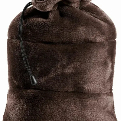 Bed linens - Tender Hot Water Bottle Ébène 23 X 33 - MAISON VIVARAISE - SDE VIVARAISE WINKLER