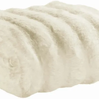 Throw blankets - Astrid Duvet Neige 85 X 200 - MAISON VIVARAISE - SDE VIVARAISE WINKLER