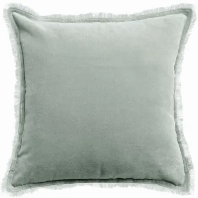 Cushions - Plain Cushion Fara Titane 45 X 45 - MAISON VIVARAISE - SDE VIVARAISE WINKLER