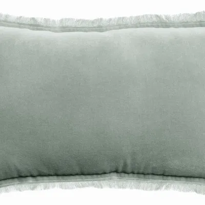 Coussins - Coussin uni Fara Titane 30 x 50 - MAISON VIVARAISE - SDE VIVARAISE WINKLER