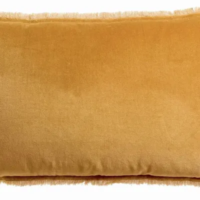 Cushions - Plain cushion Fara Cannelle 40 X 65 - MAISON VIVARAISE - SDE VIVARAISE WINKLER