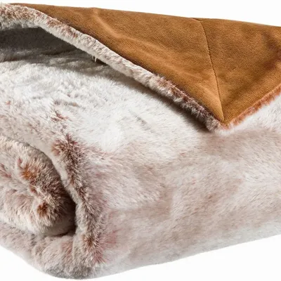 Throw blankets - Kinta Throw Rouille 130 X 160 - MAISON VIVARAISE - SDE VIVARAISE WINKLER