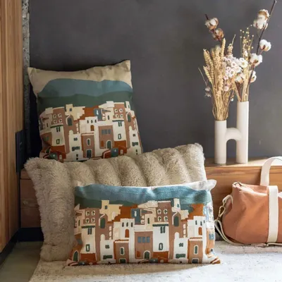 Coussins - Coussin Astrid Naturel 40 x 65 - MAISON VIVARAISE - SDE VIVARAISE WINKLER
