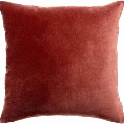 Cushions - Plain cushion Elise Tabac 45 X 45 - MAISON VIVARAISE - SDE VIVARAISE WINKLER