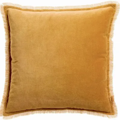 Cushions - Plain Cushion Fara Cannelle 45 X 45 - MAISON VIVARAISE - SDE VIVARAISE WINKLER