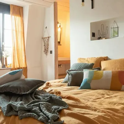 Throw blankets - Swami Throw Blanket Thym 130 X 200 - MAISON VIVARAISE - SDE VIVARAISE WINKLER