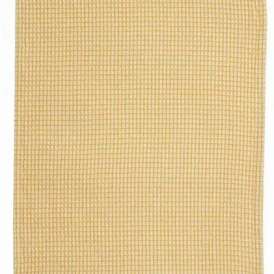Dish towels - Mumba Honeycomb Tea Towel Tournesol 50 X 70 - MAISON VIVARAISE - SDE VIVARAISE WINKLER