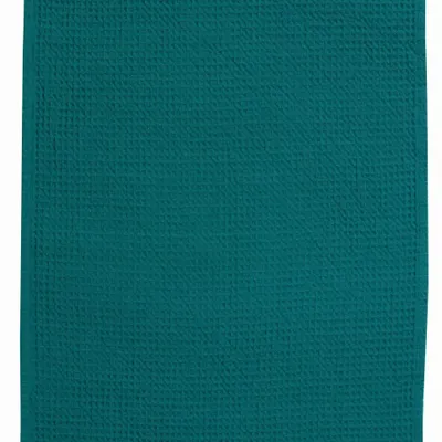Torchons - Torchon nid d'abeilles uni Mumba Paon 50 x 70 - MAISON VIVARAISE - SDE VIVARAISE WINKLER