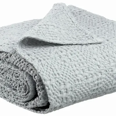 Plaids - Plaid Tana Perle 140 x 200 - MAISON VIVARAISE - SDE VIVARAISE WINKLER