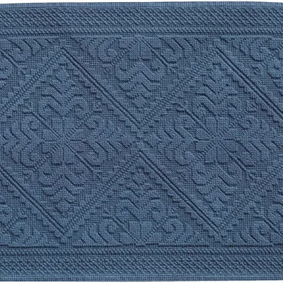 Other bath linens - Enzo Bath Mat Tempête 54 X 64 - MAISON VIVARAISE - SDE VIVARAISE WINKLER