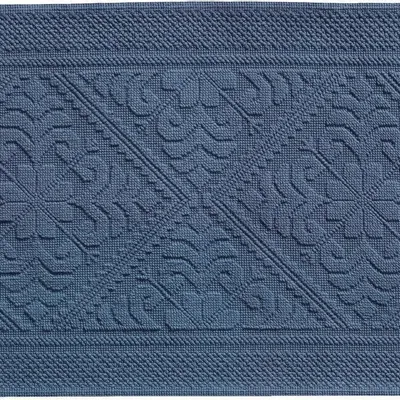 Other bath linens - Enzo Bath Mat Tempête 54 X 110 - MAISON VIVARAISE - SDE VIVARAISE WINKLER