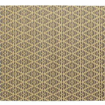 Nappes - Set de table Kadra Noir/or 33 x 45 - MAISON VIVARAISE - SDE VIVARAISE WINKLER