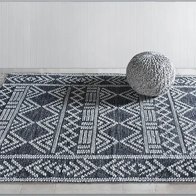 Tapis - Tapis Maïs Charbon/ivoire 160 x 230 - MAISON VIVARAISE - SDE VIVARAISE WINKLER
