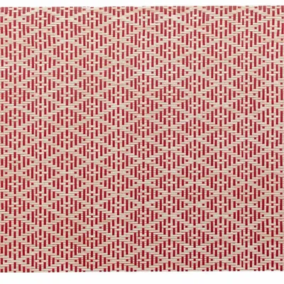 Nappes - Set de table Kadra Naturel/rouge 33 x 45 - MAISON VIVARAISE - SDE VIVARAISE WINKLER