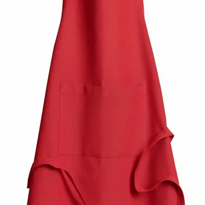 Tabliers de cuisine - Tablier de cuisine Dario Rouge Recyclé 85 x 72 - MAISON VIVARAISE - SDE VIVARAISE WINKLER