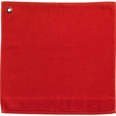 Torchons textile - Essuie-mains oeillet Curl Paprika 50 x 50 - MAISON VIVARAISE - SDE VIVARAISE WINKLER