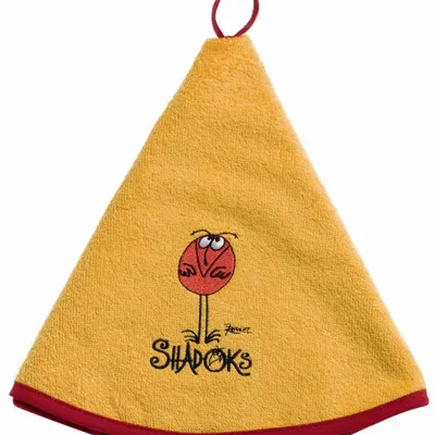 Torchons textile - Essuie-mains Shadoks Jaune Diamètre 60 - MAISON VIVARAISE - SDE VIVARAISE WINKLER