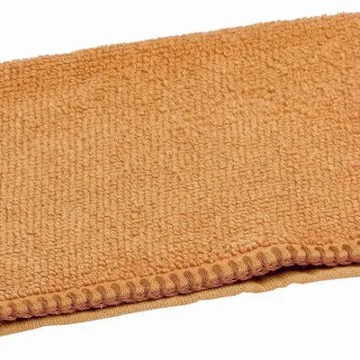 Serviettes de bain - Serviette invité Bora Moutarde 30 x 50 - MAISON VIVARAISE - SDE VIVARAISE WINKLER