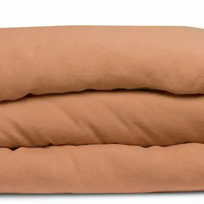 Linge de lit - Housse de couette Kala Cannelle 240 x 220 - MAISON VIVARAISE - SDE VIVARAISE WINKLER
