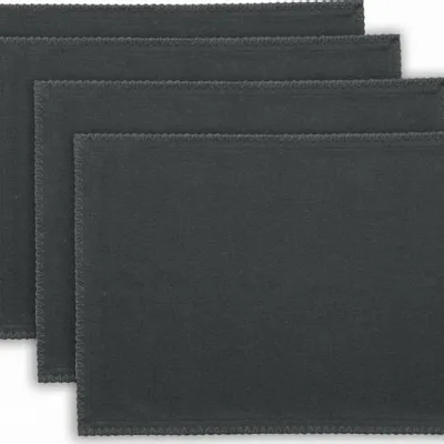 Nappes - Lot de 4 sets de table recycles Delia Ombre 33 x 45 - MAISON VIVARAISE - SDE VIVARAISE WINKLER