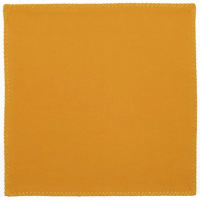 Serviettes - Lot de 2 serviettes de table recyclées Delia Tournesol 41 x 41 - MAISON VIVARAISE - SDE VIVARAISE WINKLER