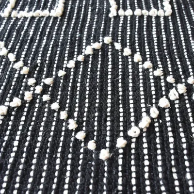 Rugs - Rug Gimie Charbon/Ivoire 190 X 290 - MAISON VIVARAISE - SDE VIVARAISE WINKLER