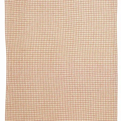Dish towels - Two-tone honeycomb tea towel Mumba Marmelade 50 X 70 - MAISON VIVARAISE - SDE VIVARAISE WINKLER