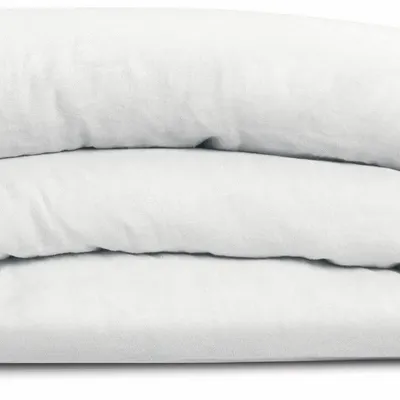 Linge de lit - Housse de couette Linco Blanc 260 x 240 bouteille 40 cm - MAISON VIVARAISE - SDE VIVARAISE WINKLER
