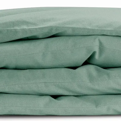 Bed linens - Calita Duvet Cover Sauge 85 X 200 - MAISON VIVARAISE - SDE VIVARAISE WINKLER